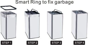 Автоматичний сміттєвий бак SILVERLAKE 60 літрів