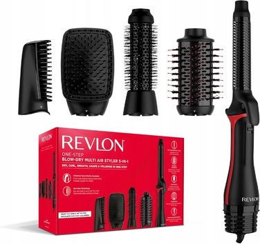 Мультистайлер 4-в-1 Revlon RVDR5370E: фен, плойка, випрямляч та щітка з іонізацією