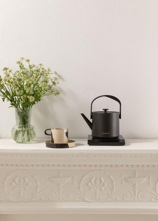 CREATE Electric Kettle 0.5L White - Keep Warm, Safety System, Thermostat, Digital Display, Temperature Indicator, 880W