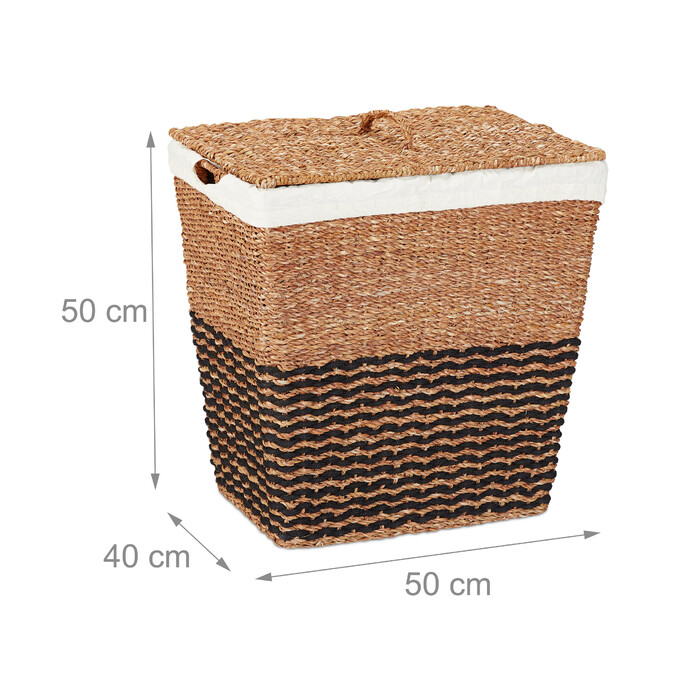 Relaxdays Laundry Basket 87 L