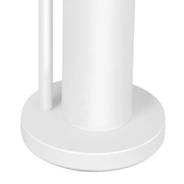 Підставка для ванної кімнати модель 104 з тримачем для паперу та йоржиком для унітаза, срібляста