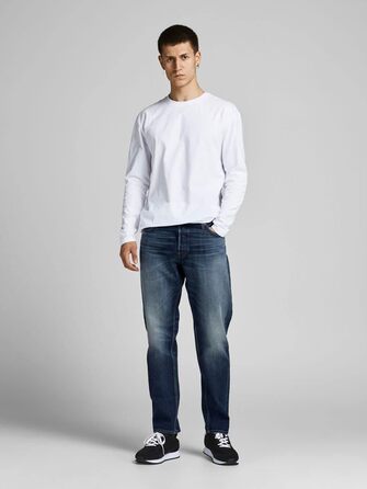 Джинси чоловічі JACK & JONES JJIMIKE Original Comfort Fit сині (29W/30L, Denim)