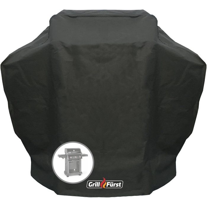 Чохол для гриля Grillfürst 138x72x115 см, водонепроникний, для газового гриля Weber Spirit 300