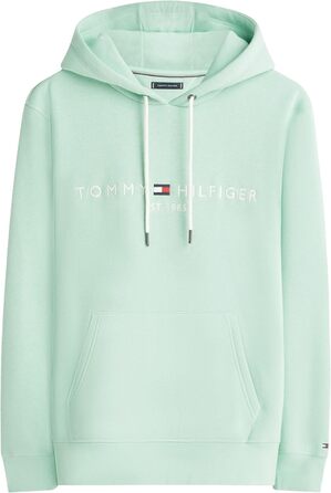 Чоловічий худі Tommy Hilfiger з капюшоном та логотипом, колір Green (Crushed Mint), розмір M