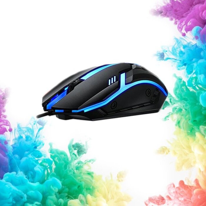 Ігровий набір: гібридна клавіатура з RGB-підсвіткою, USB