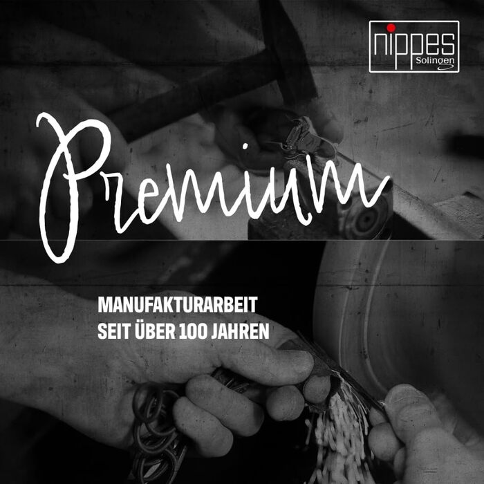 Універсальні ножиці nippes Solingen 18 см, нікельована сталь, для кухні, офісу, рукоділля
