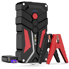 Powerbank Starthilfe 3000A 12V: Зарядний пристрій для автомобіля, SUV, мотоцикла з LED ліхтариком. Запуск до 7.0л бензину або 5.5л дизеля.