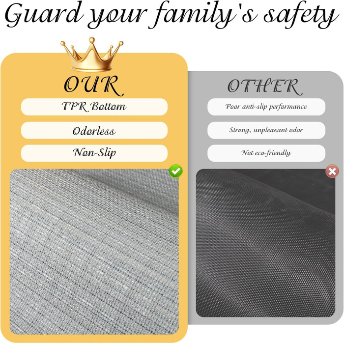 Придверний килимок 50x80 см для дому та вулиці, вологостійкий та антиковзаючий килим-грязезахист для входу, тераси та саду, що миється