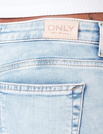 Джинси скінні жіночі ONLY CORAL, низька посадка, блакитний денім, розмір 32