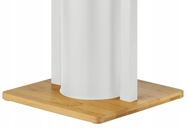 Набір для ванної кімнати DASTIN: тримач для йоржика та тримач для туалетного паперу, білий матовий