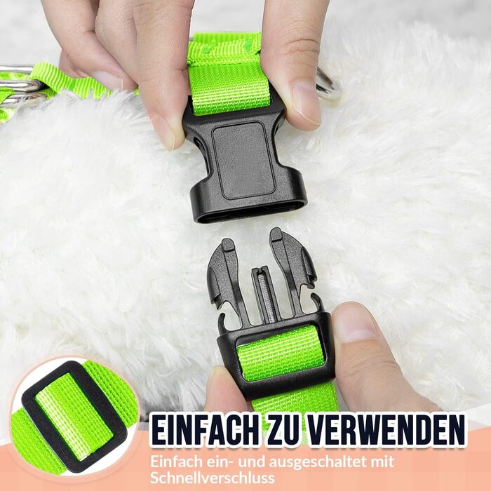 Шлейка для собак SlowTon, No Pull, для малих та середніх собак, м'яка, дихаюча, лімоний колір