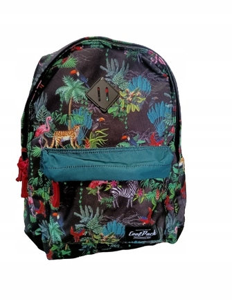 Багатовідсінковий шкільний рюкзак CoolPack, білий, багатоколірний, 26 л