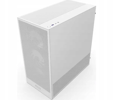 Корпус NZXT H5 Flow RGB Midi Tower, білий