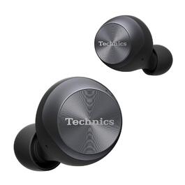 Навушники бездротові Technics EAH-AZ70WE-S чорні, з шумозаглушенням та голосовим керуванням, преміум класу