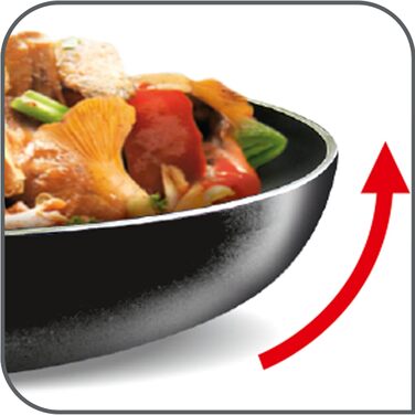 Сковорода Tefal Easy Cook & Clean 28 см з антипригарним покриттям, індикатор нагріву Thermo-Signal, виготовлено у Франції