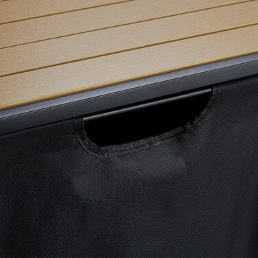 Relaxdays Laundry Basket with Storage