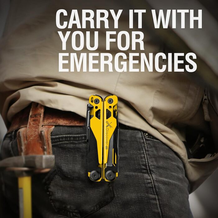 Мультитул MIAOKE 23 в 1 з подарунковою коробкою: викрутки, пилка, плоскогубці, ніж для кемпінгу. Ідеальний подарунок для чоловіків