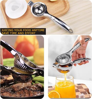 Ручна прес для цитрусових: вичавлювання соку лимона та лайма, преміум якість, міцна конструкція