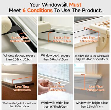 MEWOOFUN Cat Hammock Window Cat Bed Window Sill for Cats - 50x36cm Cat Bed for Radiator Cat Hammock with Soft Bed, Removable Suction Cup Free, Holds 18kg (Brown L - with Bed)