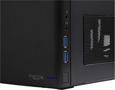 Комп'ютерний корпус Fractal Design Node 304 Mini-ITX, чорний, з USB 3.0