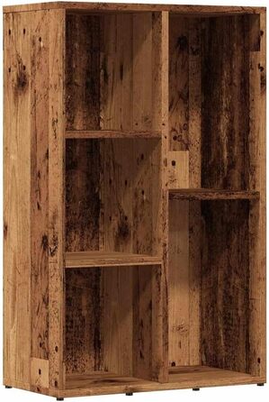 vidaXL Artisan Oak Bookshelf - 50x25x80 cm