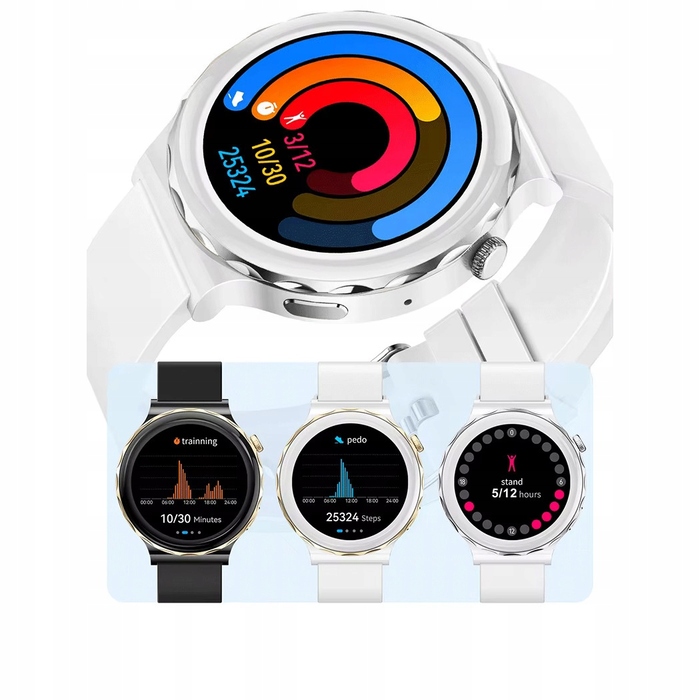 Смарт-годинник Smart-Trend GT SMARTWATCH, сріблястий (сріблястий ремінець)