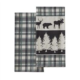 SKL Home Grand Teton Toothbrush Holder, Resin, Brown (Dishcloth)