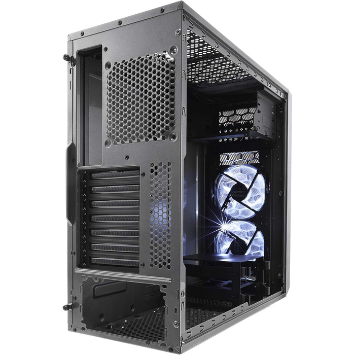 Корпус ПК Fractal Design Focus G Black - Midi Tower з боковим склом для ігрового ПК