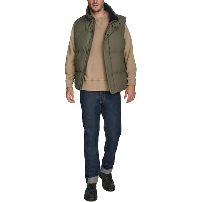 Жилет чоловічий Dockers Puffer Vest (1 шт.) (XS, камуфляж)