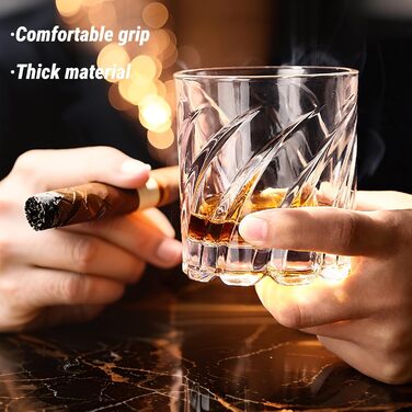 Набір віскі для чоловіків: шейкер з декомпресією, 2 склянки віскі, 8 кубиків льоду з нержавіючої сталі - подарунок для чоловіків, тата, брата, батька