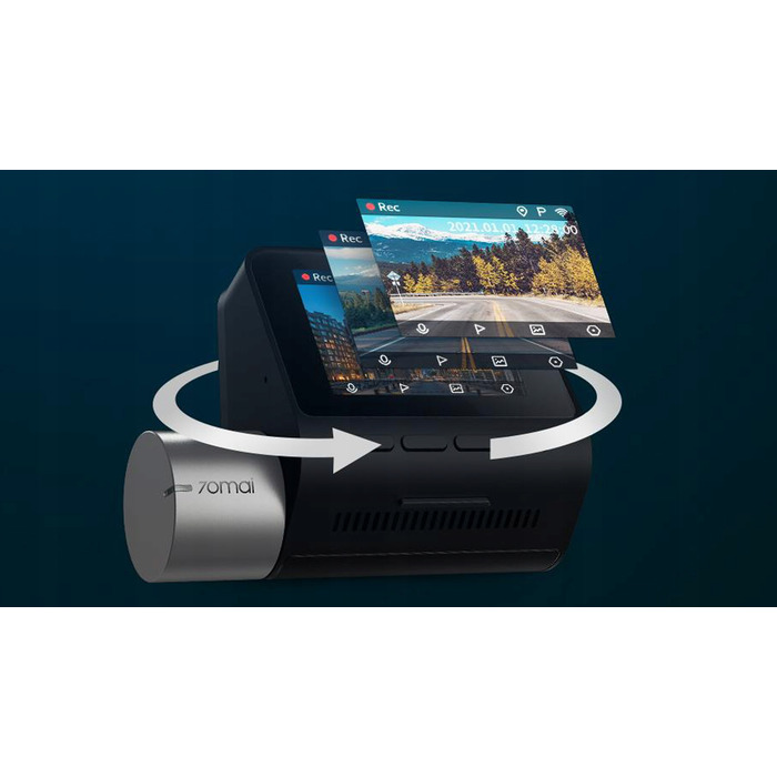 Автомобільний відеореєстратор 70mai A510 з HDR та сенсором Sony STARVIS 2