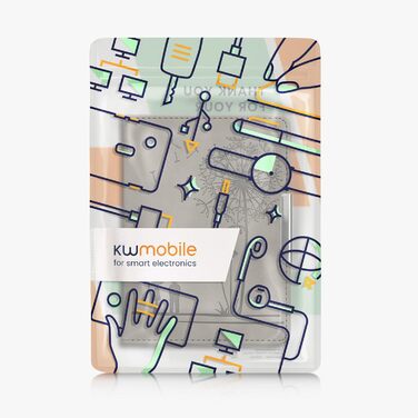 Чохол kwmobile для Tolino Vision 1/2/3/4 HD - з штучної шкіри, дизайн 