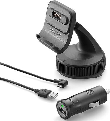 Автомобільний GPS-навігатор TomTom GO 620, 6 дюймів, Wi-Fi, оновлення карт світу, уникнення заторів через TomTom Traffic, відновлений