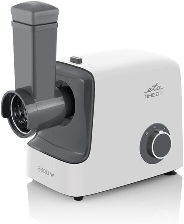 М'ясорубка електрична Ambo 3I 2200 Вт: подрібнення м'яса, приготування ковбас, нарізка овочів, насадка для кеббе