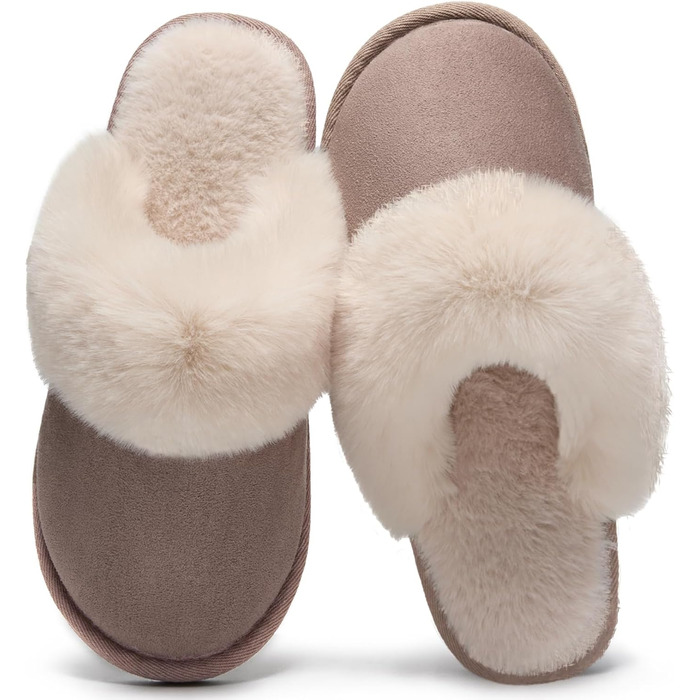 Тапочки домашні жіночі та чоловічі зимові з піною пам'яті, м'які, теплі, антиковзаючі, зручні, для дому та вулиці (40.5/42 EU, Santorini)