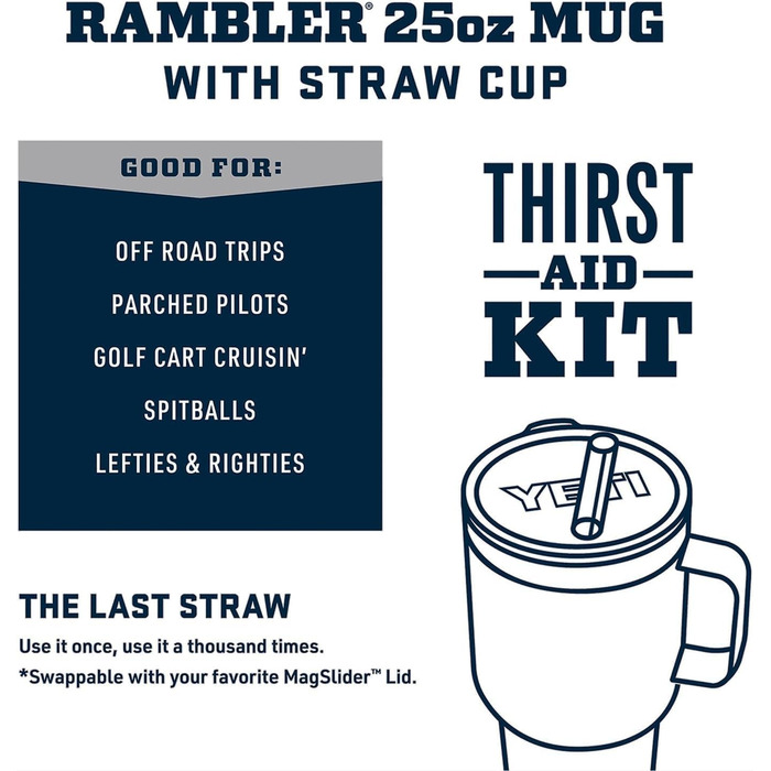 YETI Rambler 35 oz Stainless Steel Vacuum Insulated Mug with Stronghold Lid - Beekeeper Edition
