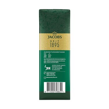 Кава молота Jacobs Krönung для фільтр-кави, набір 12 пачок по 500 г