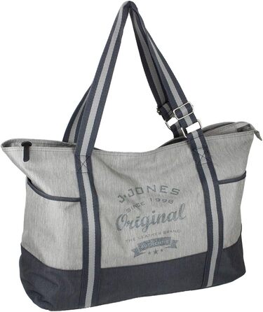 J.JONES - XXL Leisure Bag - Sports Bag - Beach Bag - Women's Shopper with Zipper
