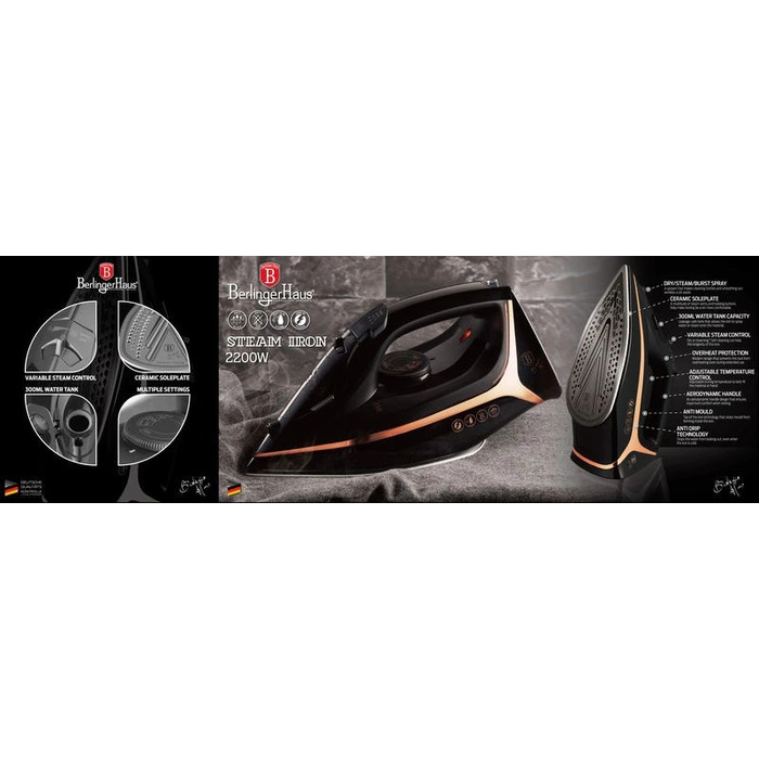 Праска Berlinger Haus Black Rose 2200 Вт