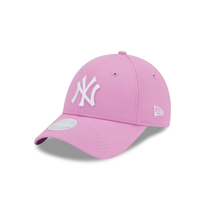 Кепка New Era New York Yankees MLB з металевим логотипом, чорна, 9Forty, регульована, для жінок