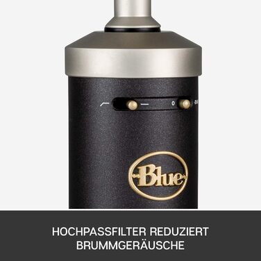 Професійний конденсаторний мікрофон Blue Yeti SL для запису та стрімінгу, сірий (з адаптером для стійки)