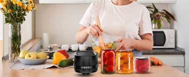 Вакууматор для банок Mason Jar (7/8,5 см) з відкривачем