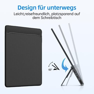 Портативний монітор з тачскріном 15.6