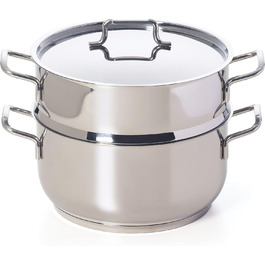 Пароварка Soul Kitchen Cooking Light Plus, срібляста, електрична