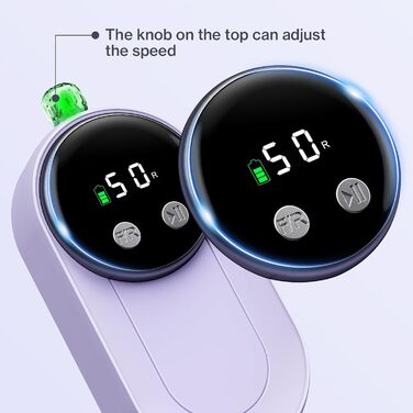 Електричний фрезер для нігтів: манікюрний та педикюрний набір 12 в 1 з LCD-дисплеєм, 50000 об/хв для гелю, акрилу та натуральних нігтів