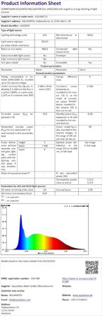 Дзеркальна шафка для ванної кімнати AQUABATOS з розеткою, підсвічуванням LED, 50x70 см. Шафка для ванної кімнати з дзеркалом, інфрачервоний сенсор, регулювання яскравості, протизапітніння, холодний білий колір світла (Тип 07L)