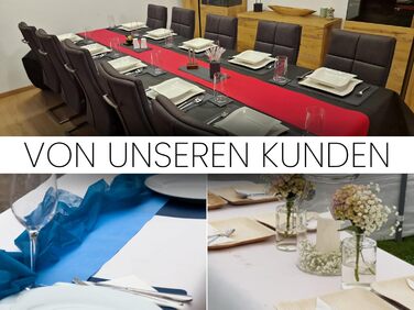 Sensalux Table Runner Roll, 1.18m x 25m, Washable Nonwoven Fabric, Oeko-TEX Standard 100 - Class I Certified, White