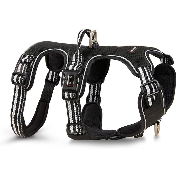 Посуда Wolters Active Pro No Escape, розмір 45-52.5 см, чорний/срібний