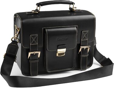 Чохол для камери Cwatcun: водонепроникний, ретро-дизайн, сумісний з Canon, Nikon, Sony (SLR/DSLR, беззеркальні)