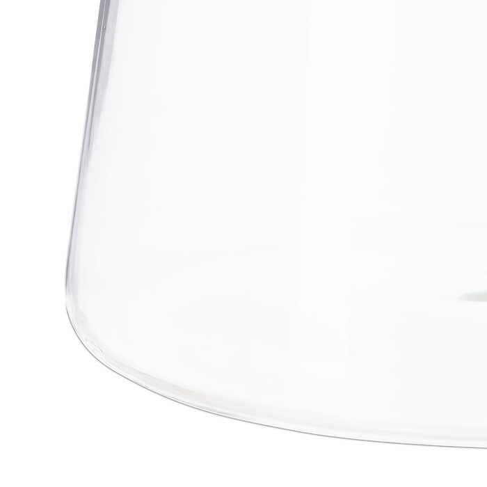 Relaxdays Glass Giraffe with Lid, 1.8 Liter
